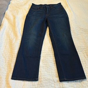 Lucky Brand High Rise Zoe Straight Jeans